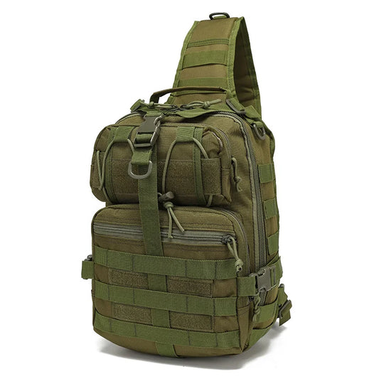 Sling Backpack Molle Waterproof Rucksack Bag Shoulder Bags Hiking Camping Travelling Backpacks Chest Bags