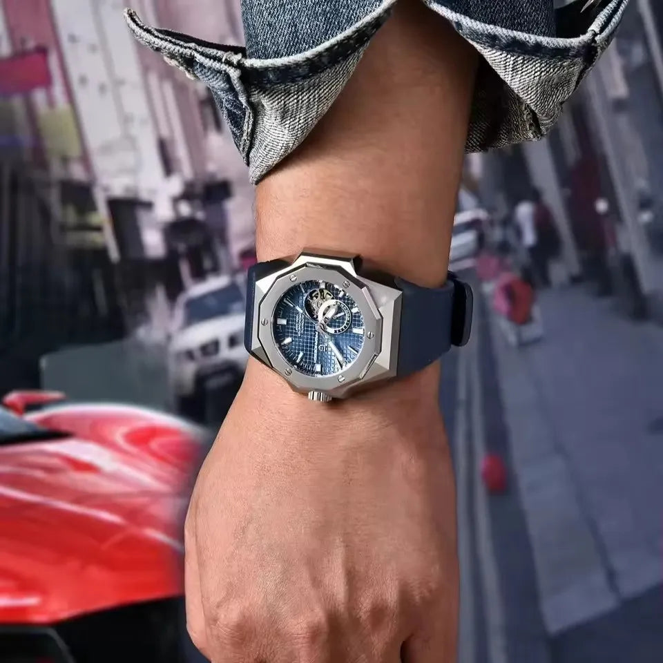 PAGANI DESIGN 2025 New Tourbillon Men Mechanical Wristwatches Luxurious Sapphire Glass Sports Waterproof Stainless Watch for Men