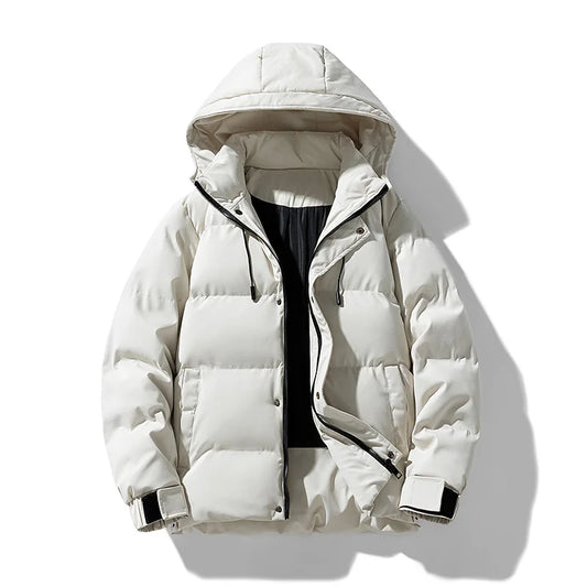 Casual Korean Style Winter Down Cotton Coat Padded Jacket For Students Fashion Brand Men Trendy Cotton Coat Jacket For Men