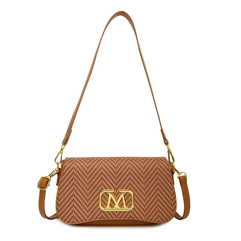 Popular Classic Leather Handbags For Women, Tote Bags With Shoulder Strap, Luxury Brand Elegant Ladies Essential