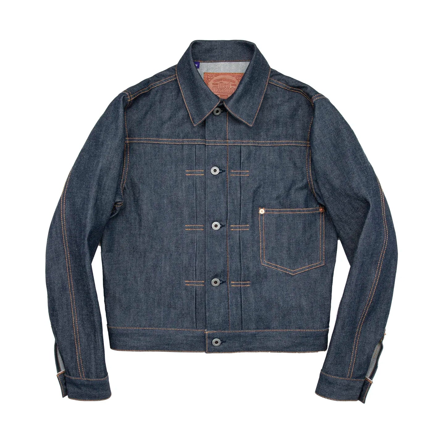 Red Tornado 506XX Jean Jacket American Casual Style Type 1 Selvedge Denim Blouse TYPE1-0001