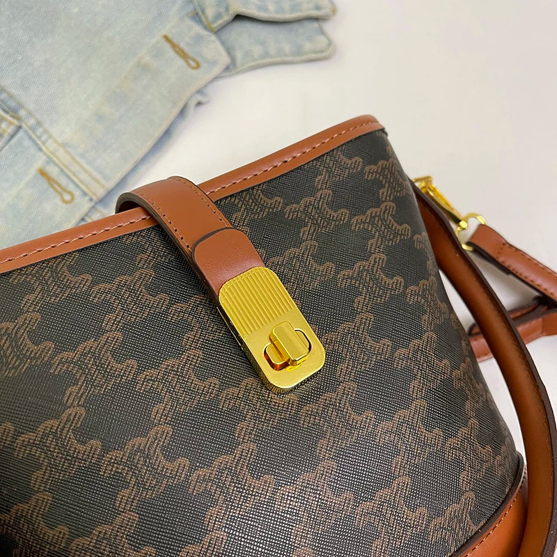 Women's Tote Bag, Simple and Elegant, Light Luxury Brand with Versatile Functions and Temperament