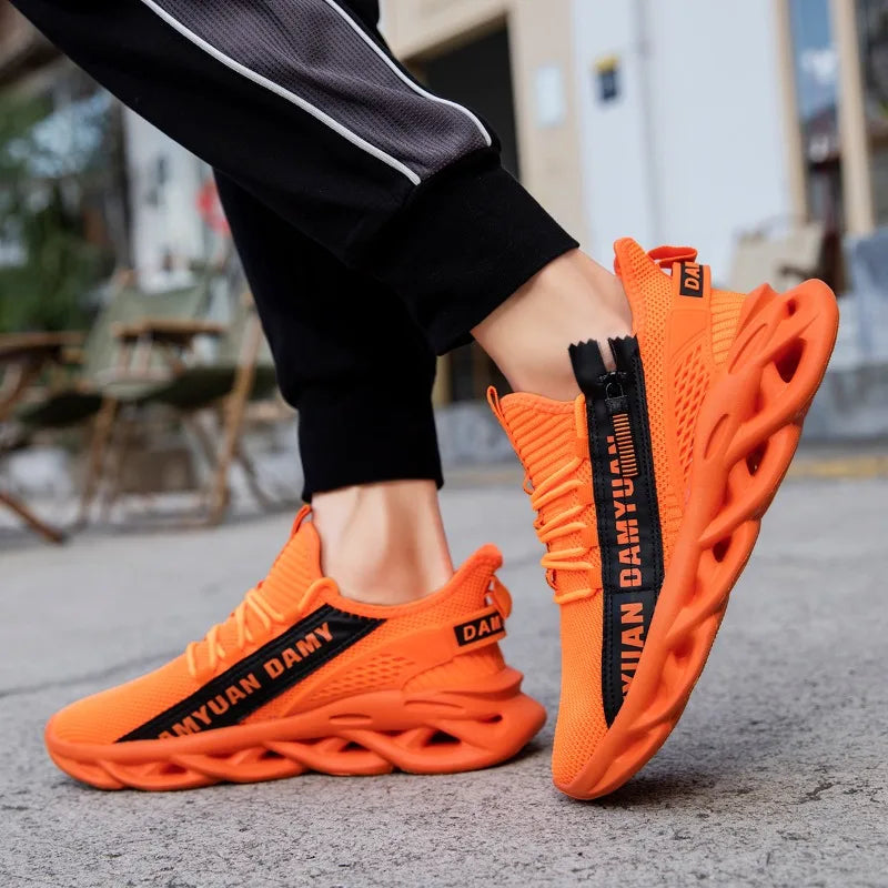 Hot Selling Men's Network Surface Fashion Sneakers Breathable Fashion Casual Board Shoes Air Force Small White Shoes Men's Shoes