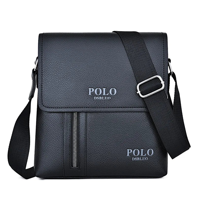 Luxury Men Boy Leather Shoulder Bag Big Capacity Crossbody Designer Messenger Bags Male Luxurious Brand Men's Small Handbag