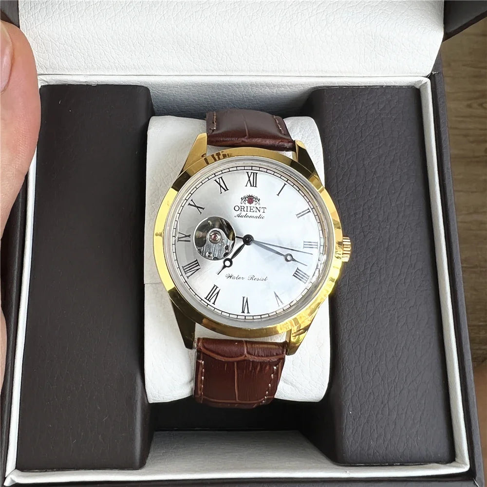 1:1 Orient Watch Refurbished Second-hand Japanese Fully Automatic Mechanical Watch Hollowed Out Business Men's Watch