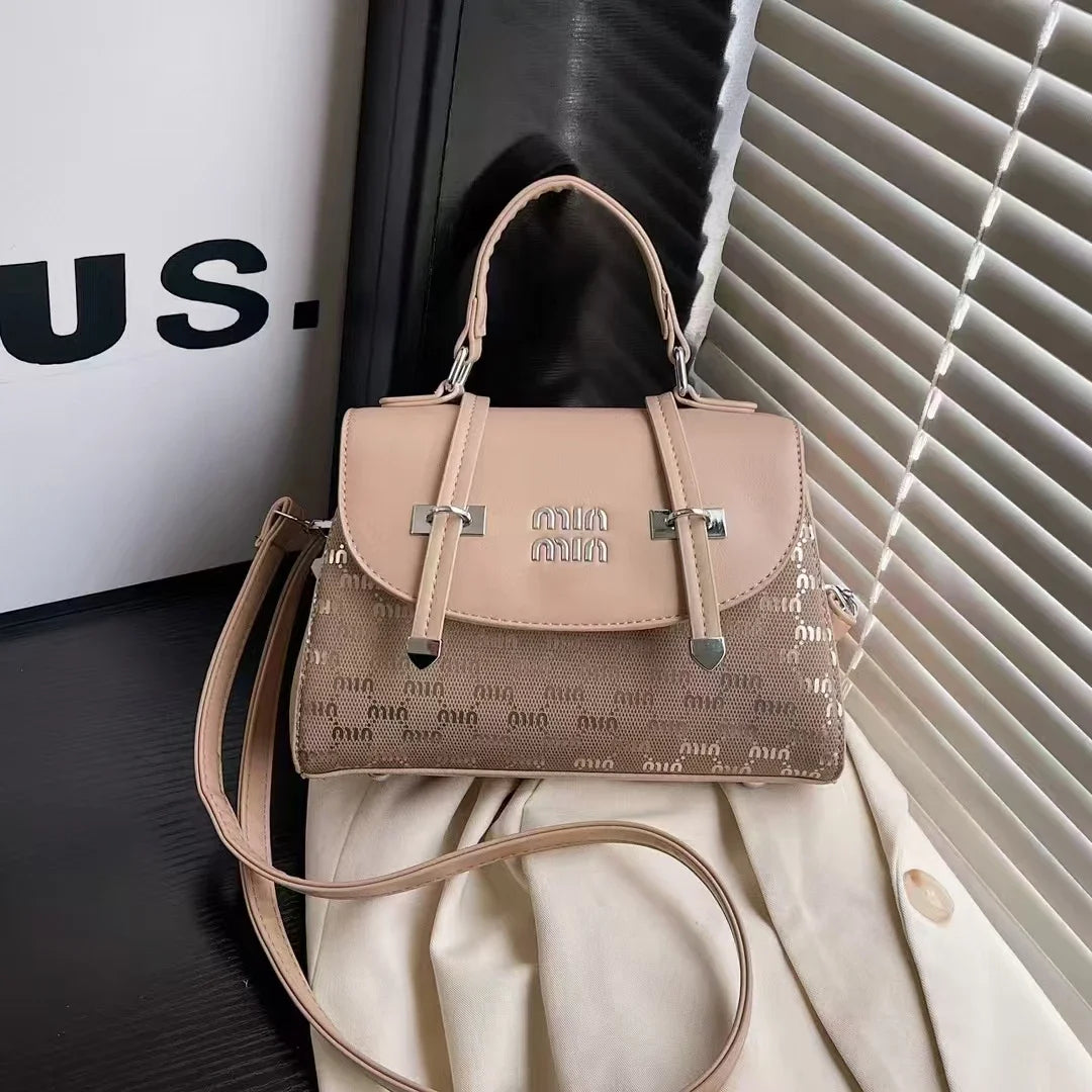 High-End Leather Handbag For Ladies, Women's Shoulder Bag Practical Design, Crossbody Bag Famous Brand