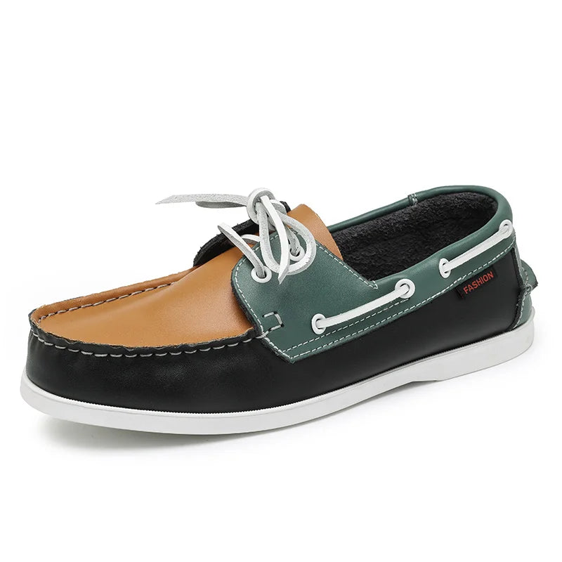 Men Loafer Shoes High Quality Handmade Wear-Resistant Genuine Leather Casual Shoes Business Luxury Dress Designer Shoes Driving