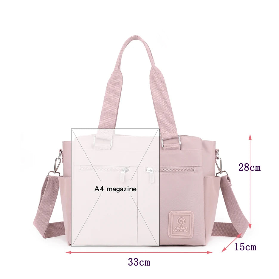 New Fashion Women's Shoulder Bag High Quality Large Capacity Women's Crossbody Bag Waterproof Multi Functional Handbag For Women