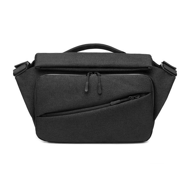 OZUKO Men Crossbody Bags Male Messenger Bag USB Charging Multifunction Riding Waterproof Shoulder Bag Travel Bag Men New