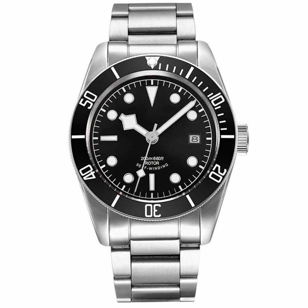 41MM Corgeut Men Mechanical Wristwatch Luxury nh35 Automatic Watches 100m waterproof Sapphire Glass Watch for Men Luminous Reloj