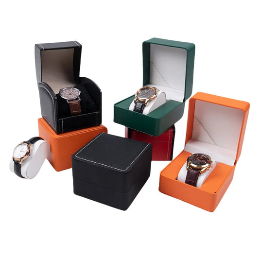 Embers Watch Box Men Women Watch organizer Green Red Black Jewelry Watch storage case Watch gift box