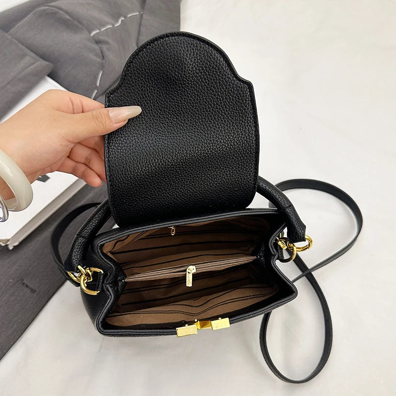Classic and Popular Tote Bags for Women, Leather Messenger Handbag, Elegant Crossbody Bag From Luxury Brand