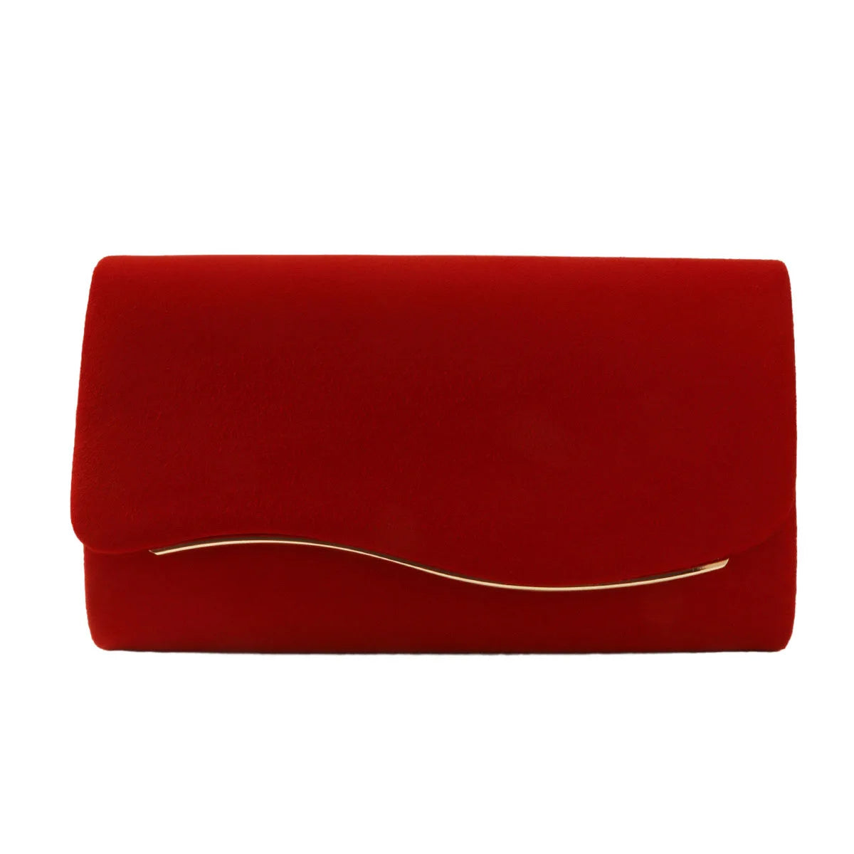Vintage Velvet Envelope Evening Clutches Handbags for Women Wedding Bridal Party Shoulder Chain Handbag Purse Lady Messenger Bag