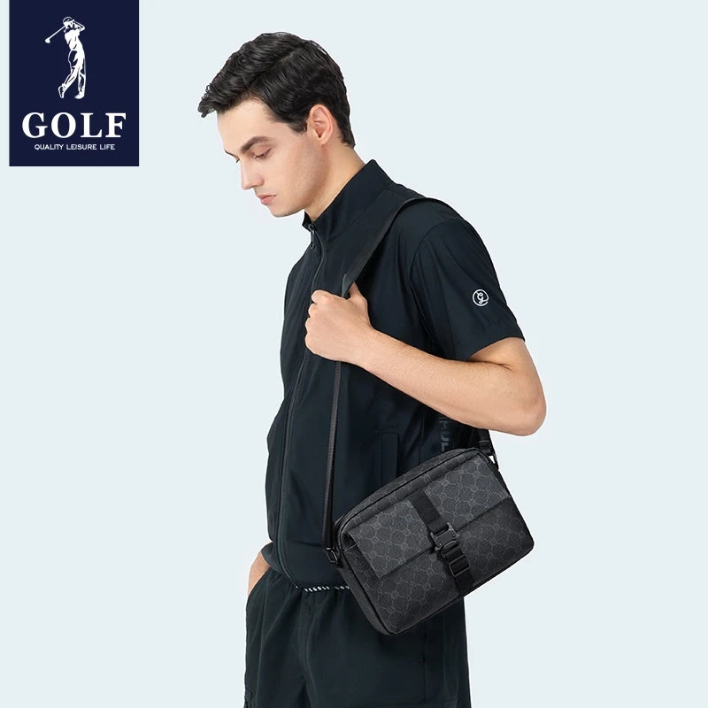 GOLF Crossbody Bag for Men, Large Capacity, Trendy Brand Shoulder Bag, Sports Backpack, , Fashion Bag, Mobile phone bag