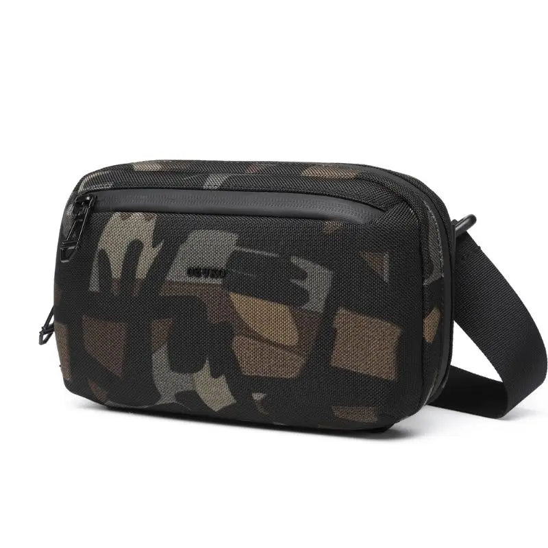 OZUKO SIim Pouch Outdoor Waterproof Electronic Storage Bag for Daily Commuting, Handheld Bag