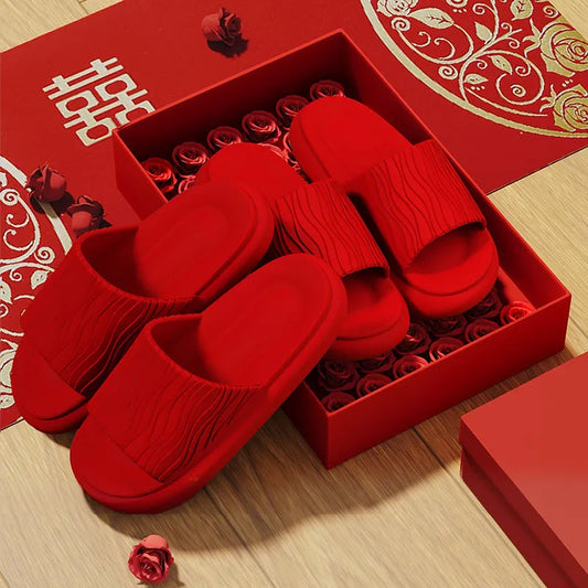 Eva Sweethearts Step On The Sense of Shit Slippers 2025 New Summer Home Wear Soft-soled Non-slip Shoes Simple Women's Slippers