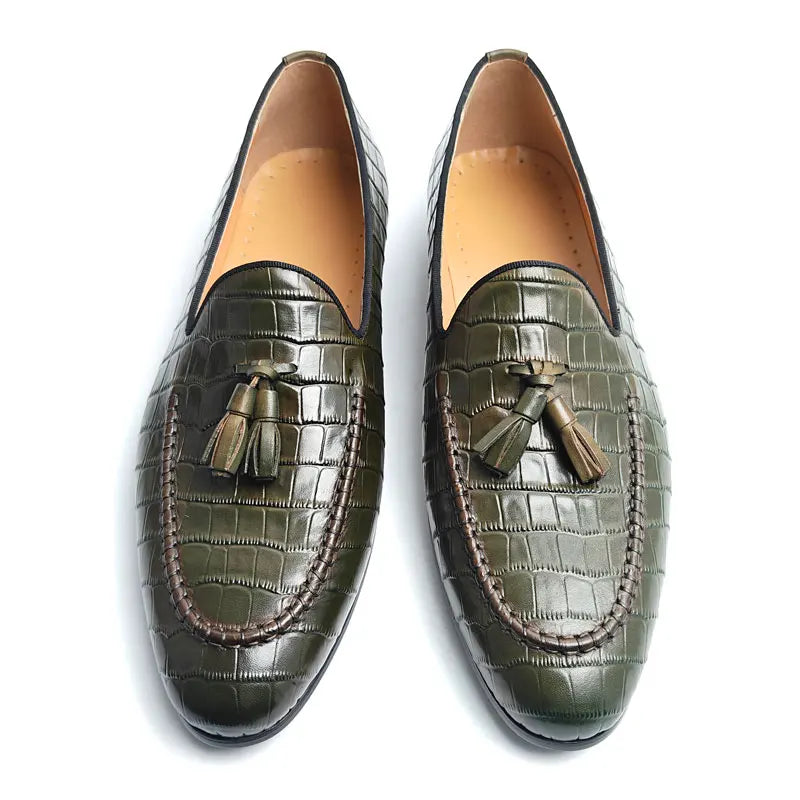 New Men Shoes Genuine Leather Handmade High Quality Casual Oxfords Business Work Shoes Lace-up Comfortable Man Dress Office Shoe
