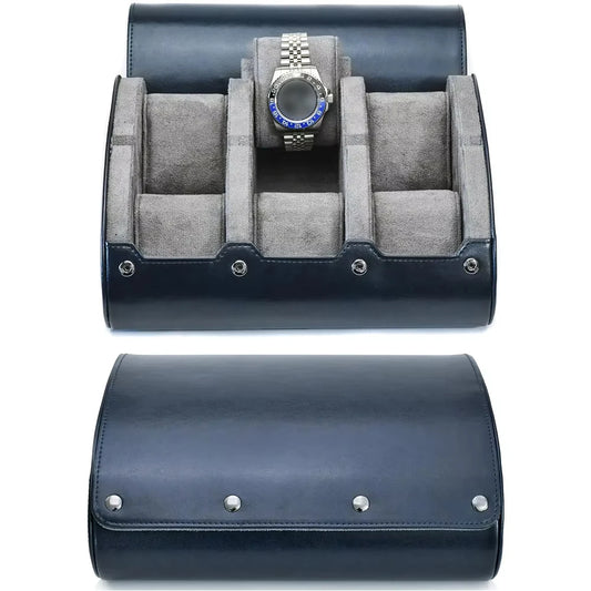 Watch Case Travel Organizer - Watch Roll Case - 3/6 Watch Case Display Storage - Watches Accessory Gift -Watch Organizer for Men