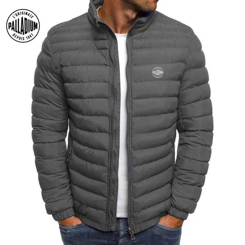 Palladium - Men's Warm Down Jacket Brand Casual Fashion Coat Standing UR Winter