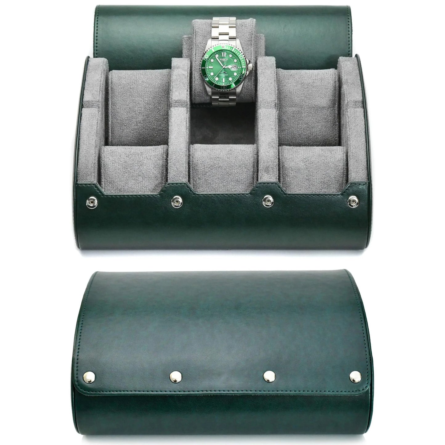 Watch Case Travel Organizer - Watch Roll Case - 3/6 Watch Case Display Storage - Watches Accessory Gift -Watch Organizer for Men