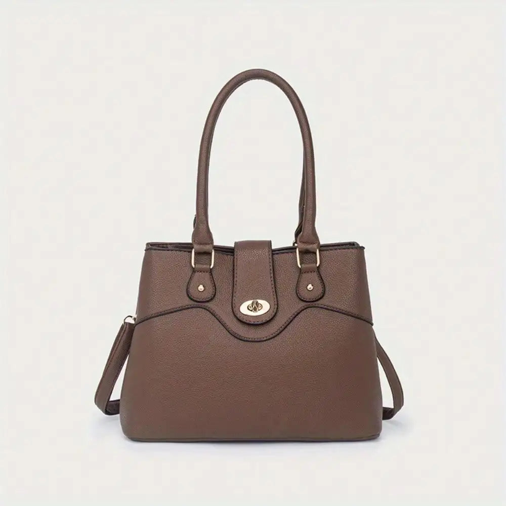 New tote bag handbag women's bag simple shoulder bag versatile women's bag messenger big bag commuting to work simple tote bag