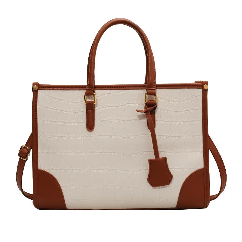 2025 Spacious Tote Bag for Women - Trendy Shoulder Purse, Casual Crossbody Bag, Adjustable Strap, Stylish Office Commute Handbag