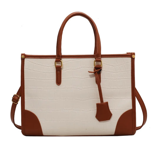 2025 Spacious Tote Bag for Women - Trendy Shoulder Purse, Casual Crossbody Bag, Adjustable Strap, Stylish Office Commute Handbag