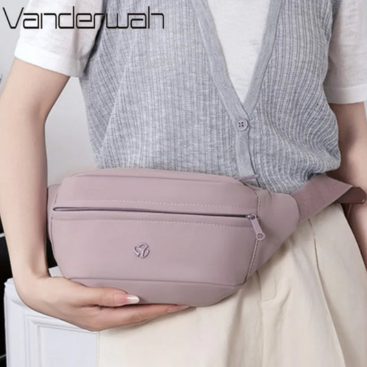 Waist Packs Shoulder Chest Bags for Women Nylon Waterproof Purses Travel Bag Luxury Women Designer Teenager Girls Summer Sac