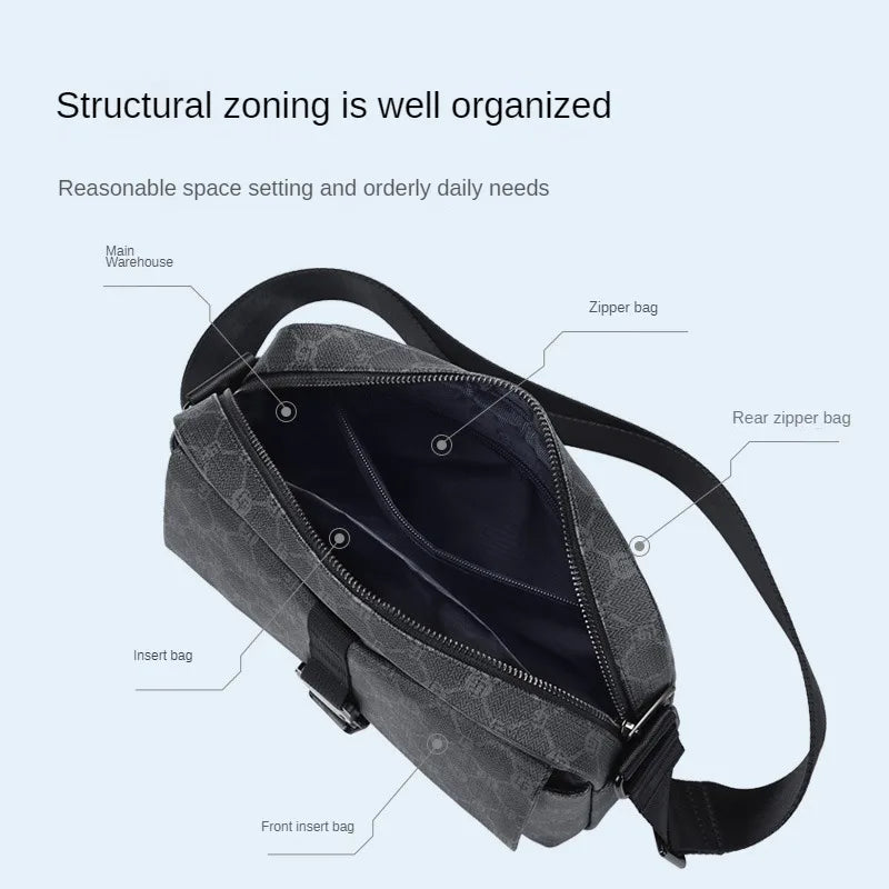 GOLF Crossbody Bag for Men, Large Capacity, Trendy Brand Shoulder Bag, Sports Backpack, , Fashion Bag, Mobile phone bag