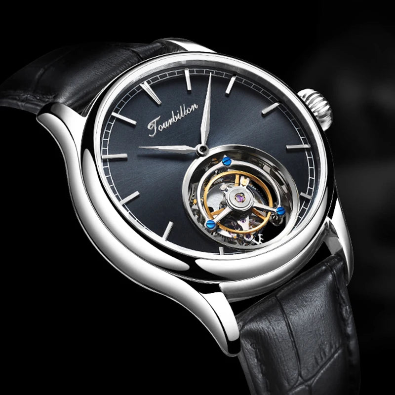 AESOP New Original Real Flying Tourbillon Movement Watch For Men Waterproof Mechanical Watches Men Sapphire Brand Official Store