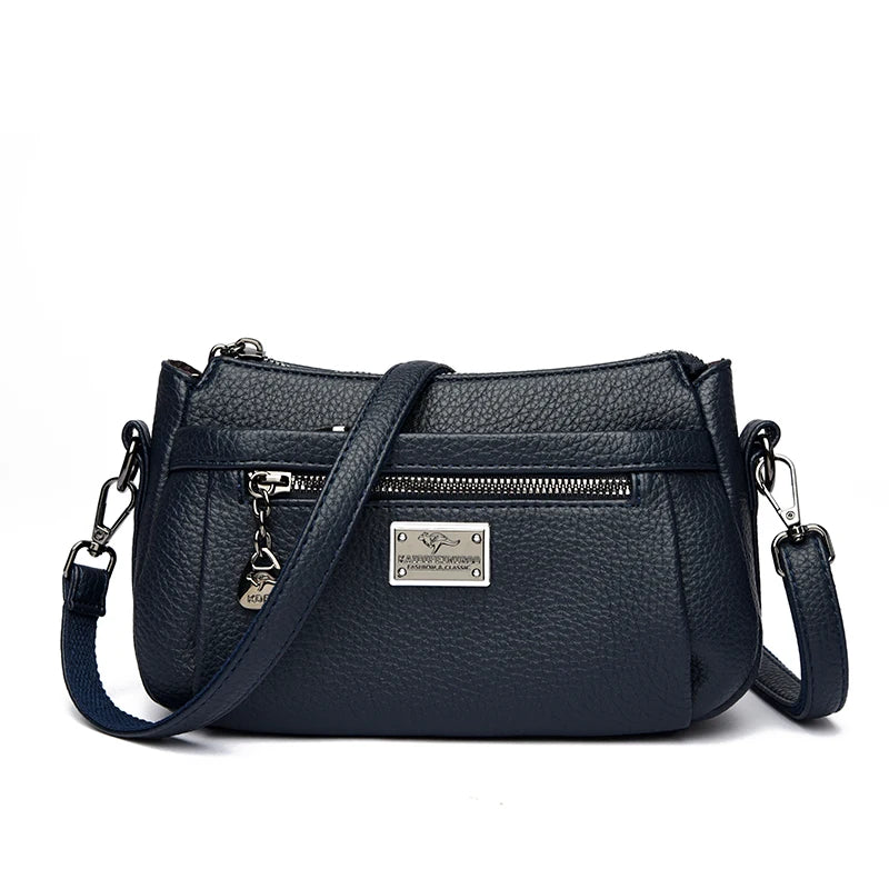 Genuine Pu Leather Luxury Handbags Women Bags Designer Crossbody Bags For Women 2025 Shoulder Bag Women Handbags Sac A Main