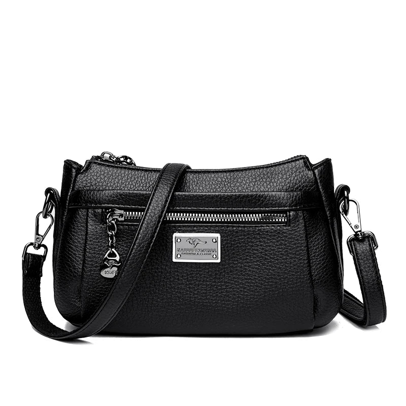 Genuine Pu Leather Luxury Handbags Women Bags Designer Crossbody Bags For Women 2025 Shoulder Bag Women Handbags Sac A Main