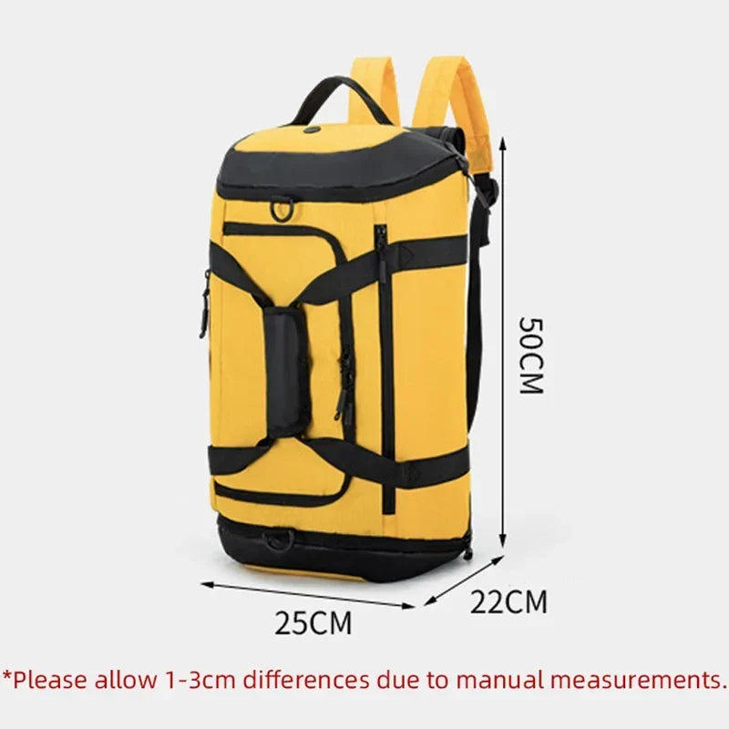 Sport travel bag Waterproof Gym Bags Fitness Training Shoulder bags Dry Wet Separation Basketball backpack Large Duffel Handbags