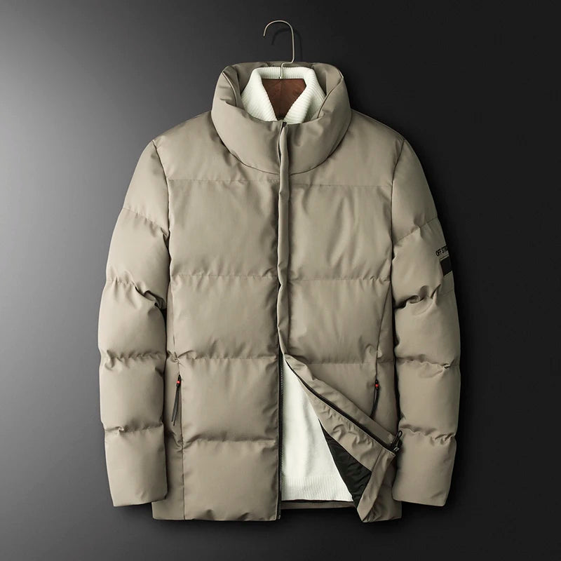 Men Thickened Puffer Jackets 2024 Winter Down Cotton Jacket Padded Jacket Man Warm Coats Clothes Ropa De Hombre Men Clothing