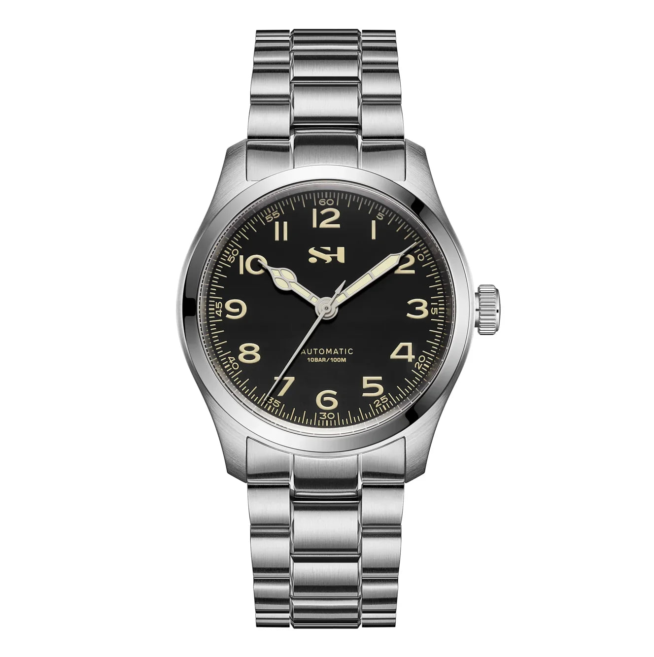 SH Limited Edition 38mm Ultra-thin Dive Watch PT5004 Automatic Mechanical Movement Waterproof100m Cathedral Pointer Collectibles