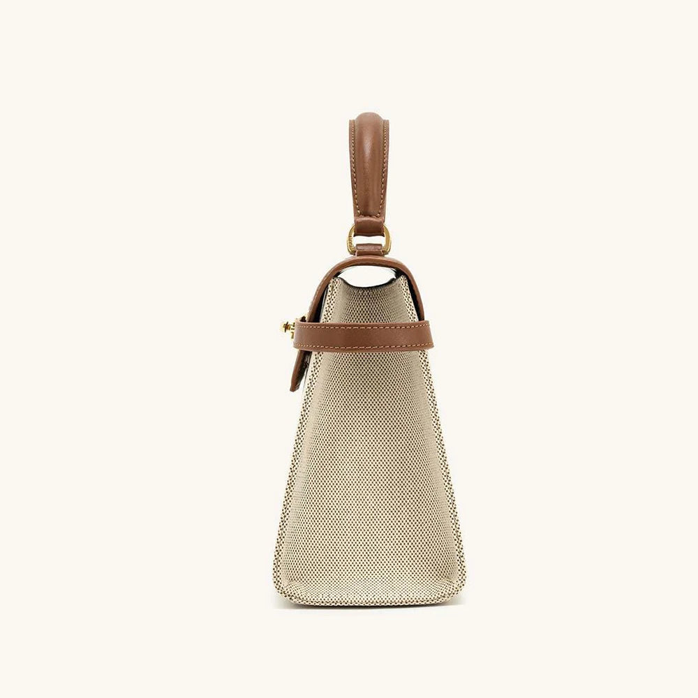 Women's Handbag 2025 Trapezoidal Leather Women's Bag Versatile Fashion Niche Handbag Denim Blue Tote Bag Small Crossbody bags