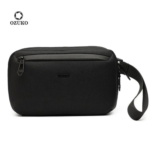 OZUKO SIim Pouch Outdoor Waterproof Electronic Storage Bag for Daily Commuting, Handheld Bag