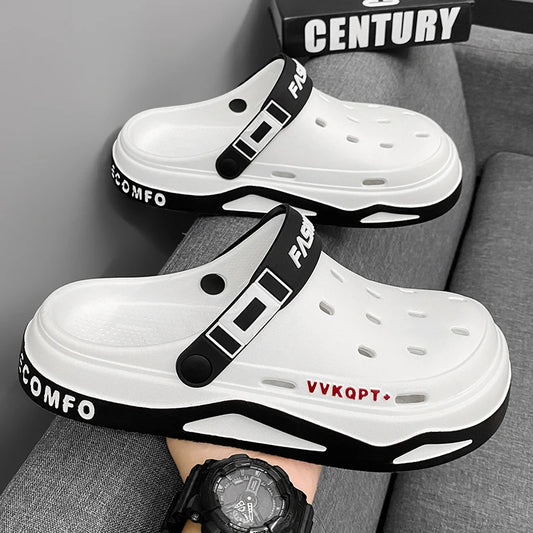 Couple Men's and Women's Summer Outer Wear Breathable Beach Shoes Baotou Casual Sports Sandals
