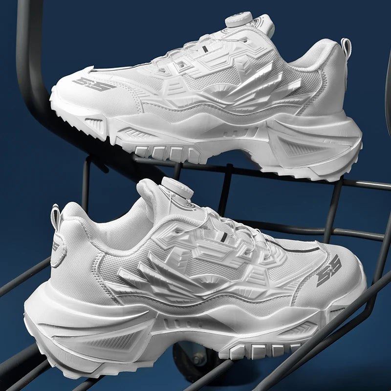 Men Clunky Sneaker Dad Shoes Male Mens Casual Shoes Tennis Luxury Trainer Race Lace-free Shoes Fashion Running Shoes for men