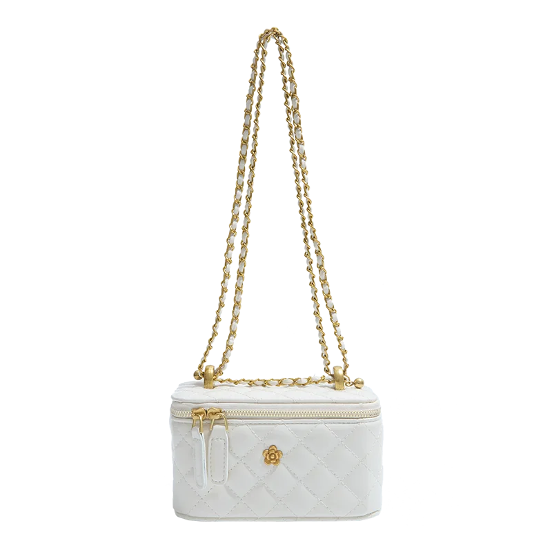 Fashion Mini Shoulder Party Bags for Women 2025 PU Leather Handbag Ladies Chain Crossbody Bags Female Small Square Pocket Bag