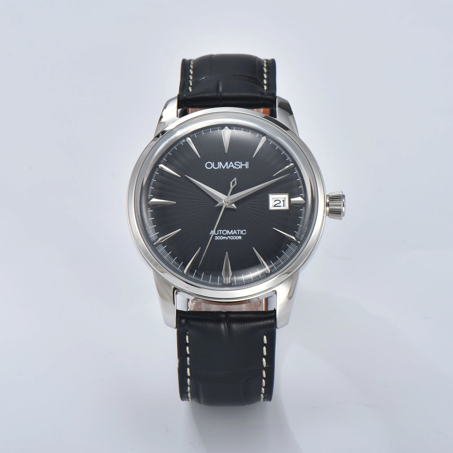 OUMASHI Design 40mm Cocktail Men's Automatic Watch NH35 watch 10ATM Double Dome Waterproof Wristband Sapphire crystal