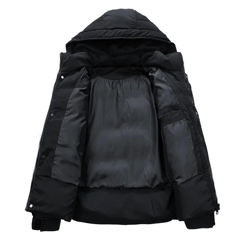 Casual Korean Style Winter Down Cotton Coat Padded Jacket For Students Fashion Brand Men Trendy Cotton Coat Jacket For Men