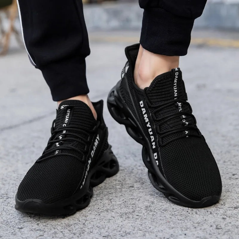 Hot Selling Men's Network Surface Fashion Sneakers Breathable Fashion Casual Board Shoes Air Force Small White Shoes Men's Shoes