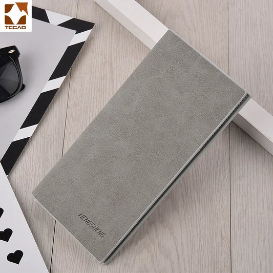 Carteira Men's Wallet Thin 0.5cm Slim Men's Purse Billeteras Para Hombre Soft Natural Leather Carteira Masculina Couro Business