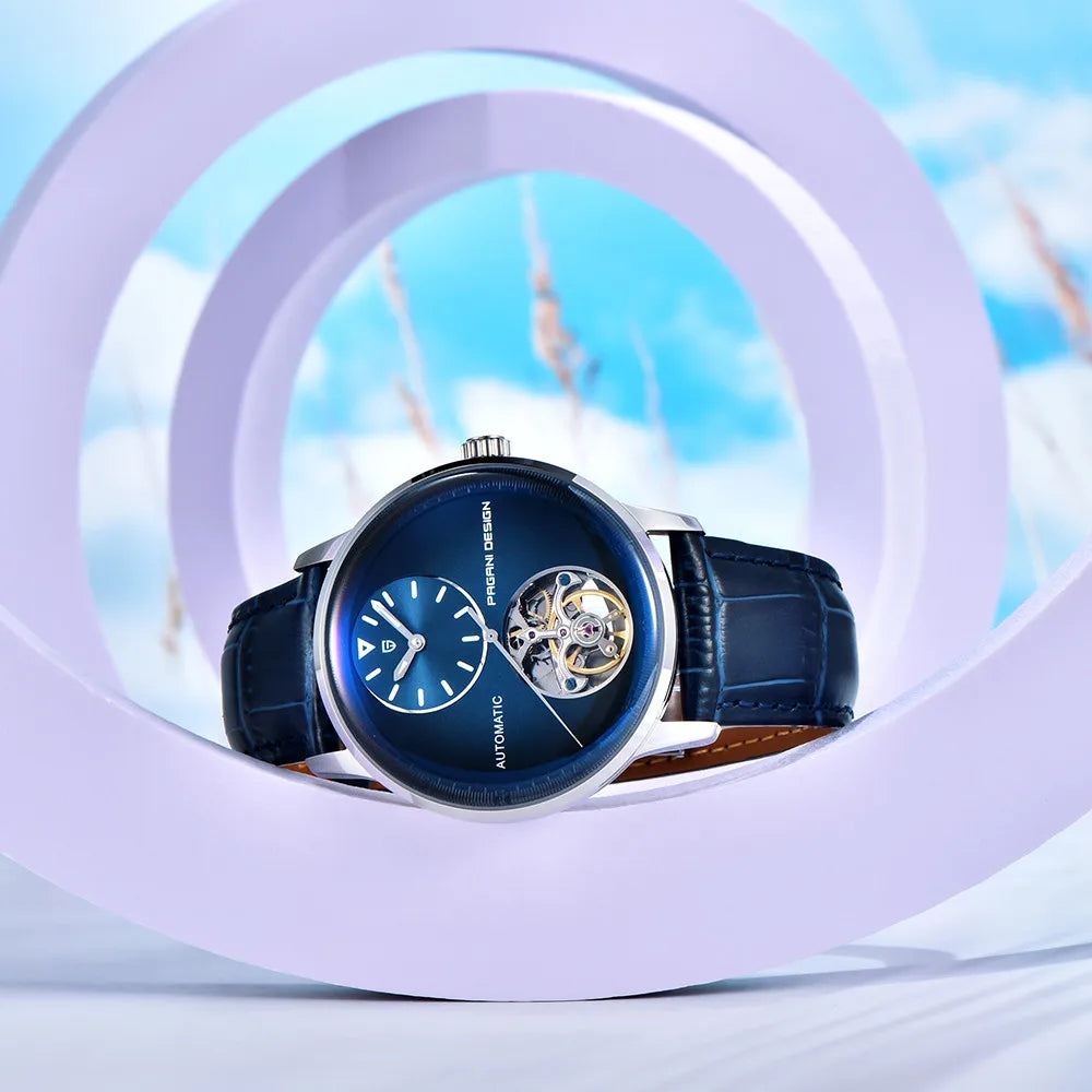 PAGANI DESIGN 2025 New 42MM Pilot Watch Fashion Leisure Mechanical Watch Night Light Automatic Men's Watch 100m Waterproof