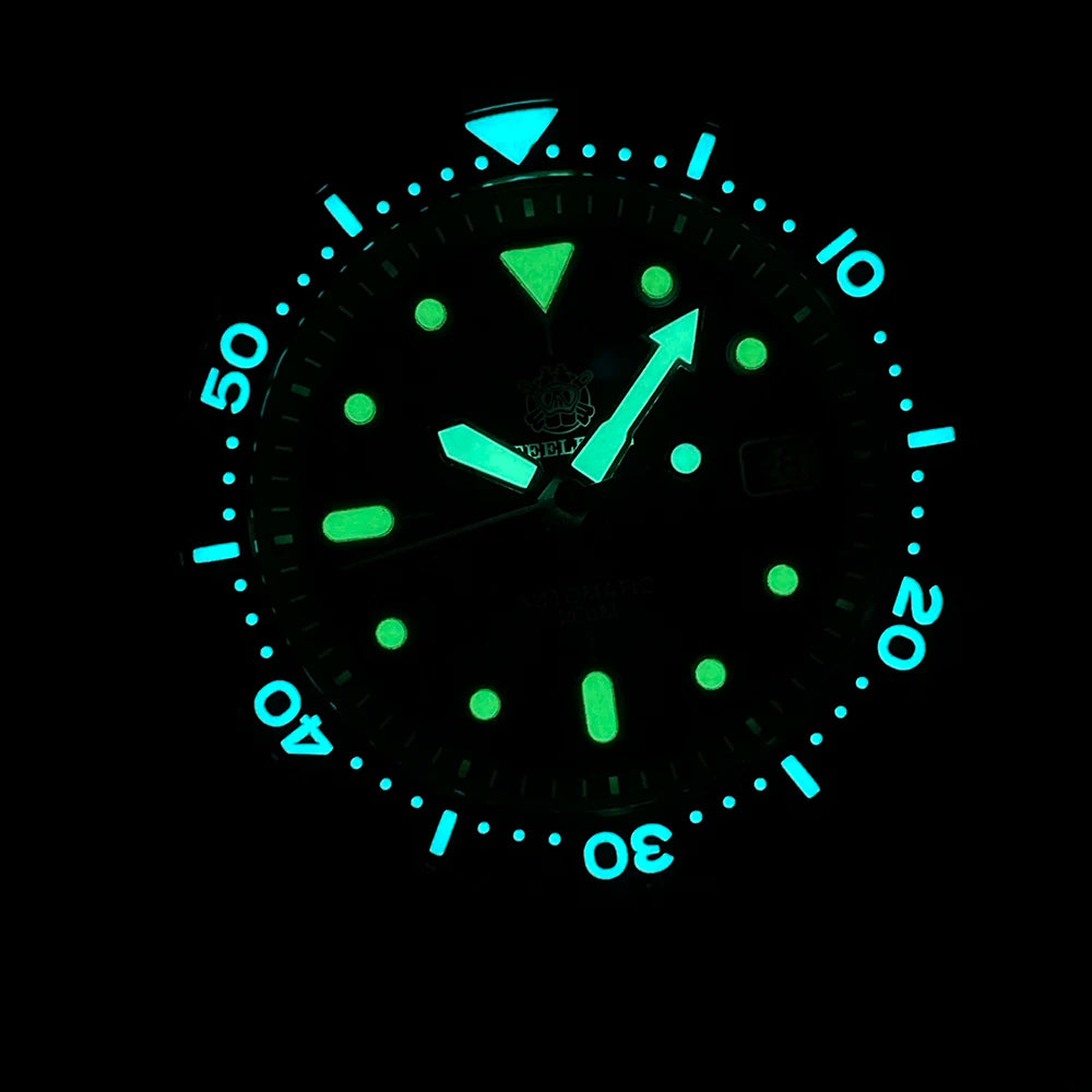 Steeldive SD1973 Men's watch Dive Watch Automatic Mechanical Men's watch NH35 V2 Bracelet 41mm Diver watch men watches