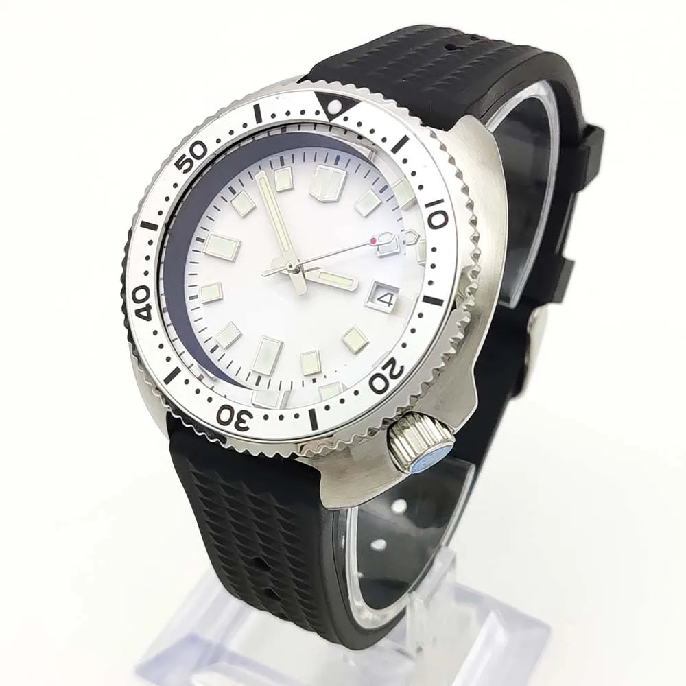 41mm Sports Mechanical Watch Men's Japanese NH35 Sapphire Stainless Steel Case Automatic Watch Clock