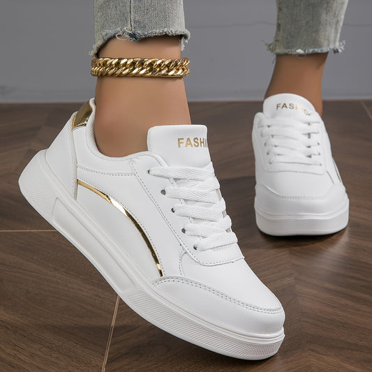Women's Shoes High Value White Shoes Casual Shoes Sneakers Ladies Shoes Ladies Casual Sports Shoes Spring And Summer New Students Start Of School Season White Shoes 36-42 Large Size Shoes